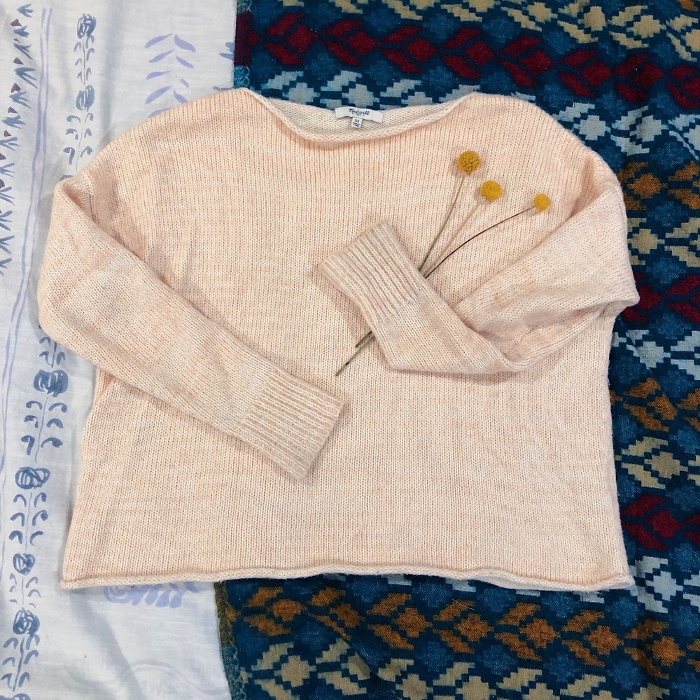 Boxy Cropped Sweater